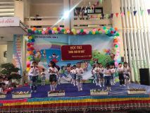 hình ảnh hội thi "Chúng cháu vui khỏe"