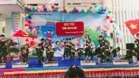 hình ảnh hội thi "Chúng cháu vui khỏe"