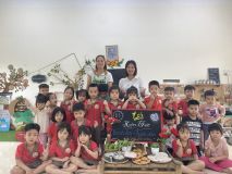 HOẠT ĐỘNG TRẢI NGHIỆM LÀM BÁNH TRÔI NƯỚC