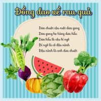 ĐỒNG DAO CA DAO CHO TRẺ MẦM NON