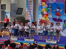 hình ảnh hội thi "Chúng cháu vui khỏe"