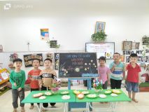 HOẠT ĐỘNG TRẢI NGHIỆM LÀM BÁNH TRÔI NƯỚC