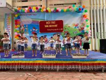 hình ảnh hội thi "Chúng cháu vui khỏe"