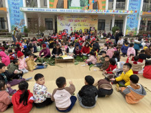 HOẠT ĐỘNG TRẢI NGHIỆM "GÓI BÁNH CHƯNG NGÀY TẾT"