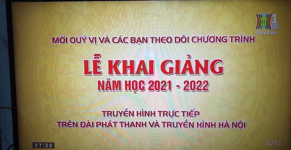 Khai giảng năm học 2021-2022