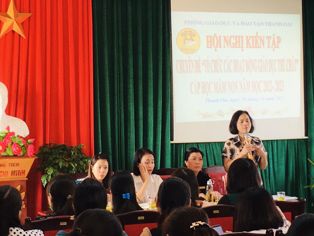 TRƯỜNG MN PHƯƠNG TRUNG II TỔ CHỨC CHUYÊN ĐỀ " PHÁT TRIỂN THỂ CHẤT"