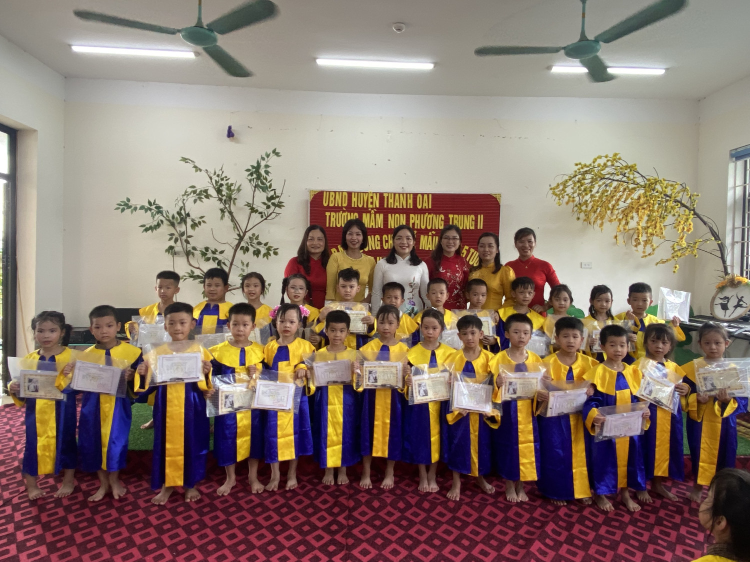 LỄ RA TRƯỜNG CHO TRẺ MẪU GIÁO 5 TUỔI NĂM HỌC 2023-2024