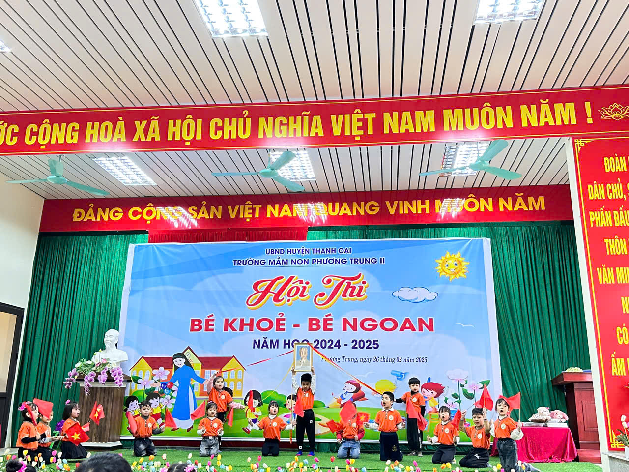 /-rose HỘI THI BÉ KHỎE BÉ NGOAN TẠI TRƯỜNG MẦM NON PHƯƠNG TRUNG II– SÂN CHƠI TRÍ TUỆ BỔ ÍCH CHO TRẺ MẦM NON 💖