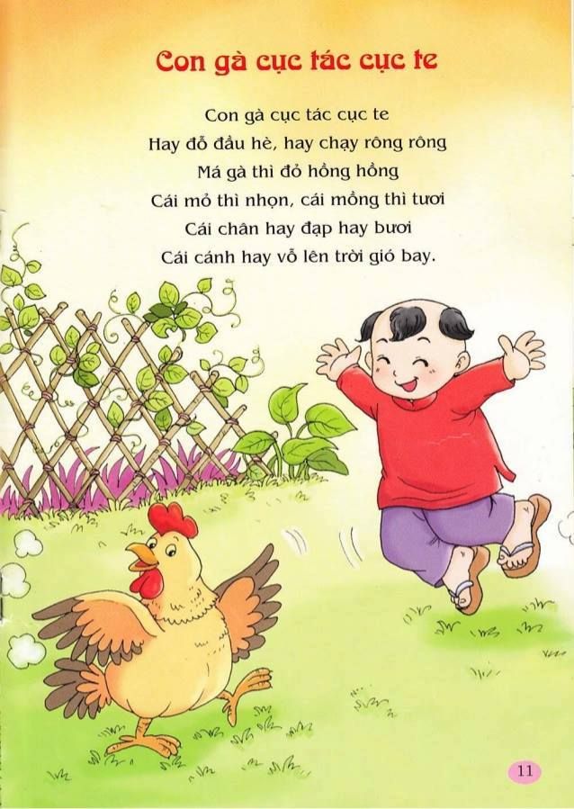 ĐỒNG DAO CA DAO CHO TRẺ MẦM NON.